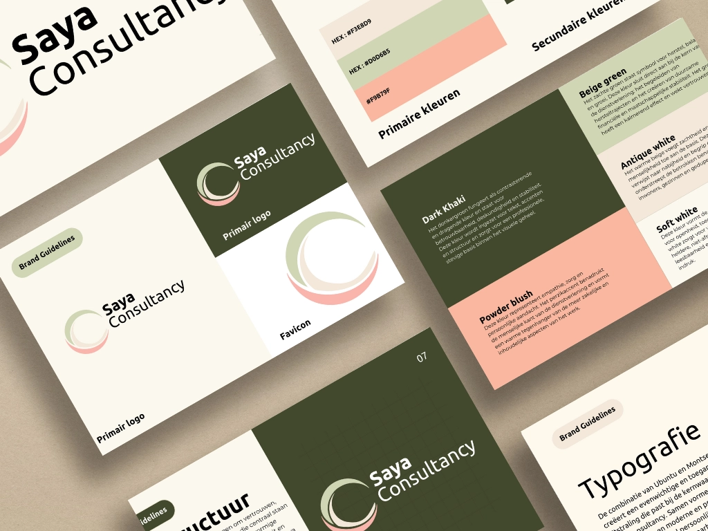 Huisstijl Saya Consultancy