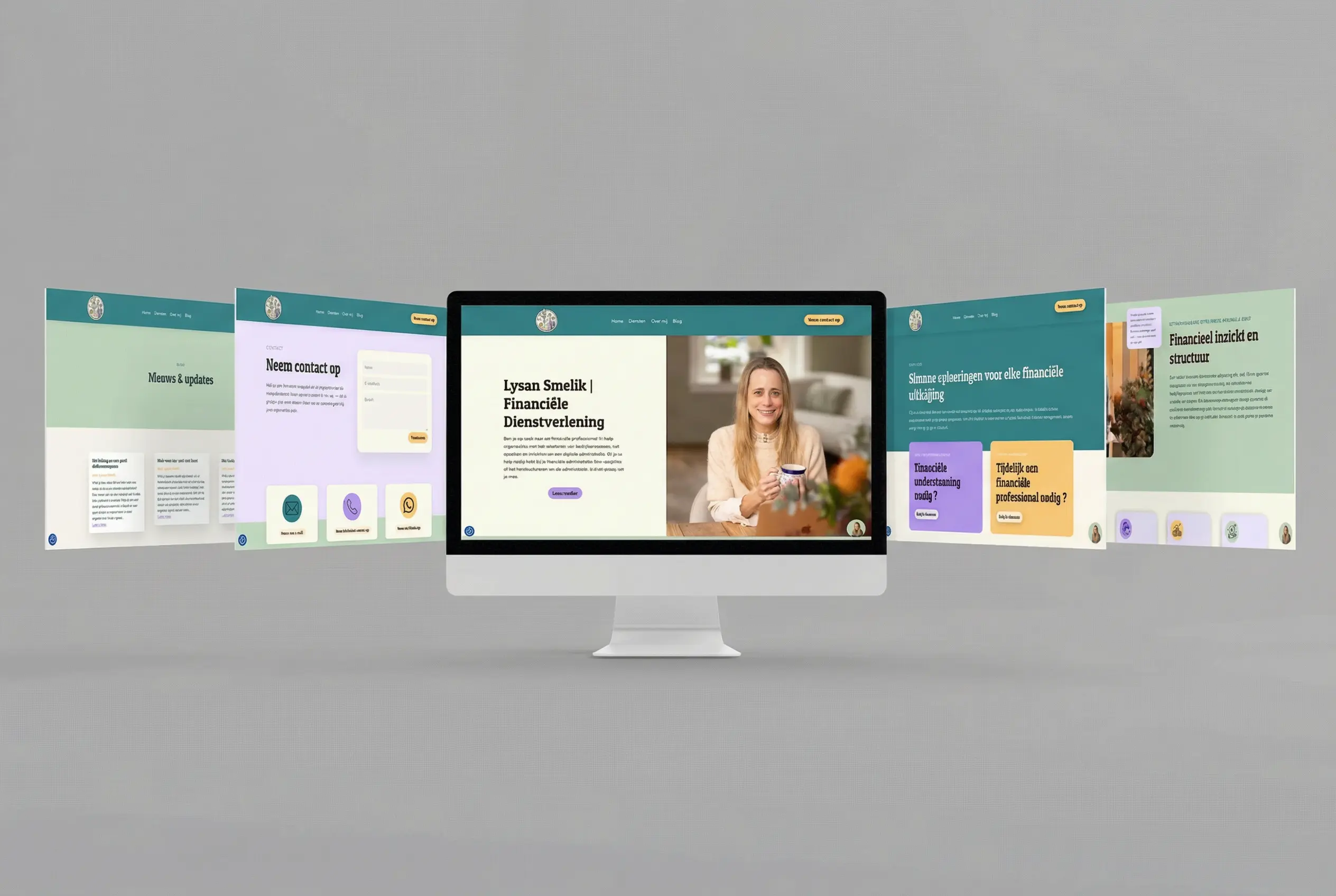 Websitedesign voor Lysan Smelik